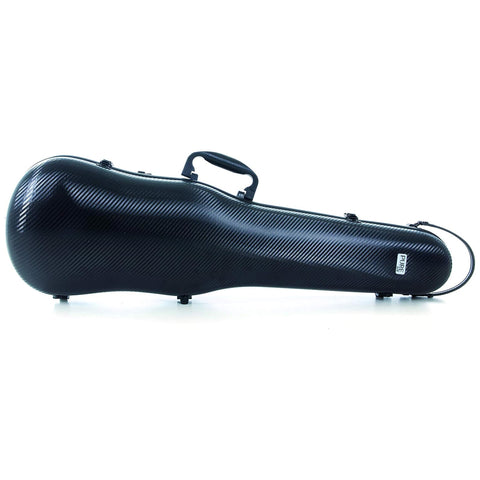 PURE by GEWA Violin Case, Polycarbonate 1.8, Shaped, Black/Black w/Subway Handle