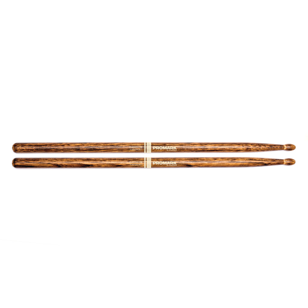 Promark American Hickory Classic 5B Firegrain Drum Sticks