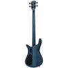 Spector Euro4LX 4 String Bass Guitar Black and Blue Matte