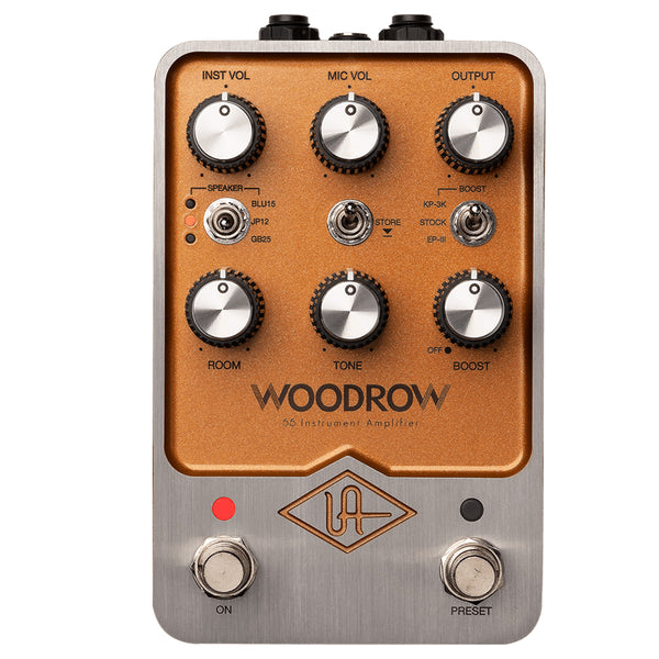 Universal Audio UAFX WOODROW ‘55 Universal Audio UAFX Woodrow '55 Instrument Amplifier Emulation