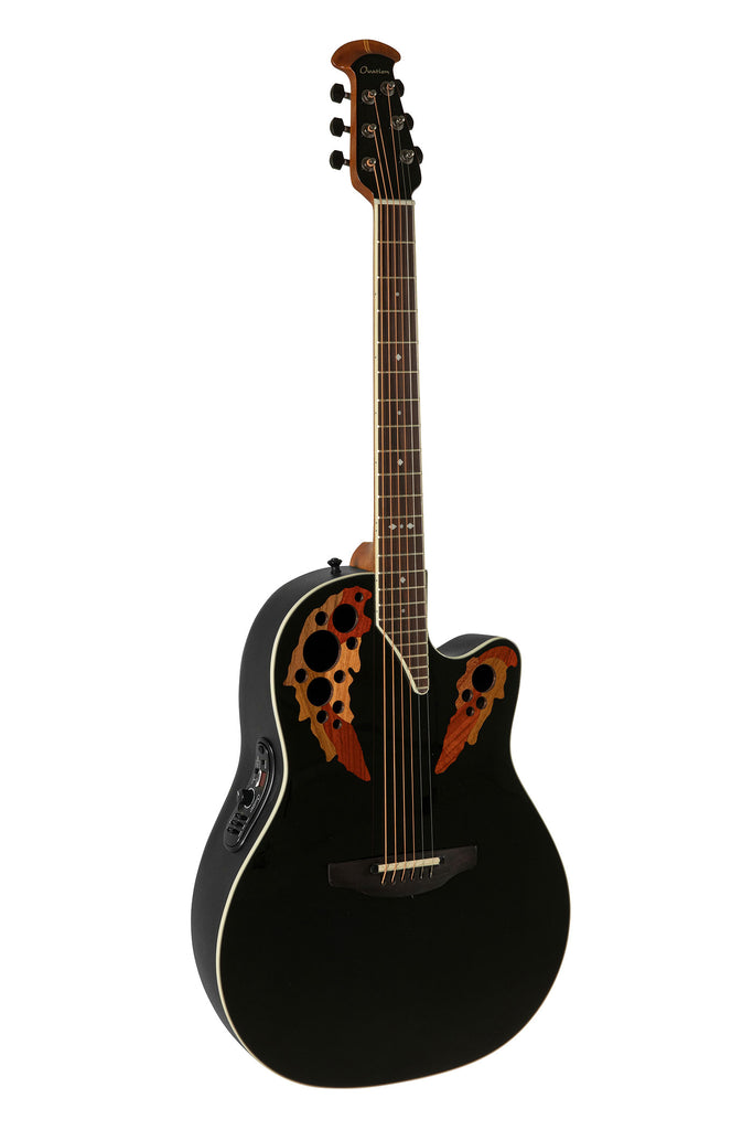 Ovation Timeless Elite Acoustic Electric Guitar, Black