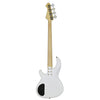 Aria Pro II Electric Bass Guitar White