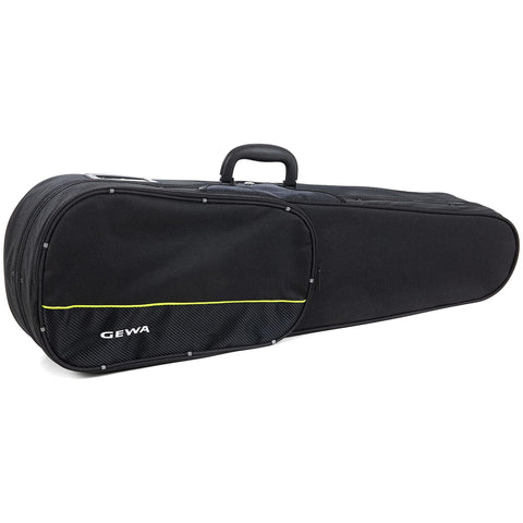 GEWA Violin Case, Aspirante, Shaped, 1/4, Carbon-Optic Black/Anthracite