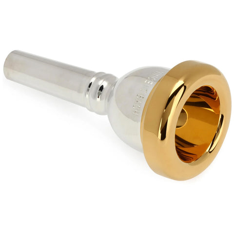 Bach Classic Trombone Small Shank Gold Rim Mouthpiece 12C