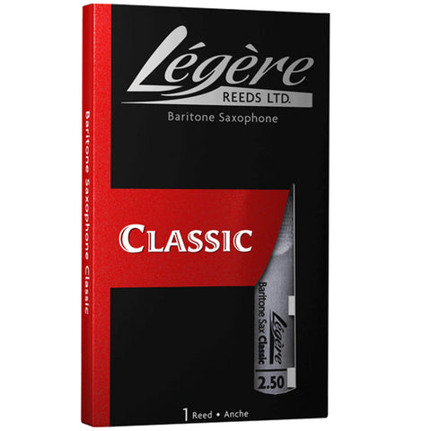 Legere Baritone Saxophone Classic Reed Strength 2.5