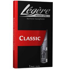 Legere Baritone Saxophone Classic Reed Strength 2.5