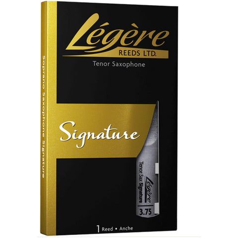 Legere Tenor Saxophone Reed, Signature, Strength 3.75