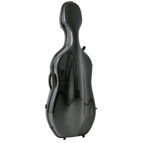 GEWA Cello Case, Idea Original Carbon 2.9, 4/4, Carbon Black/Bordeaux