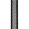 D'Addario Hybrid Leather Guitar Strap, Checkered