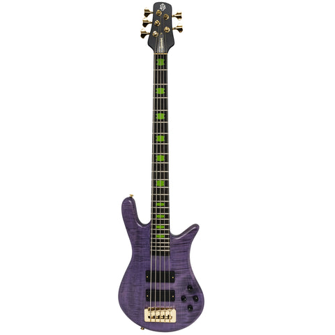 Spector Legend 5 Skyler Acord Signature Bass Guitar Violet Stain Matte