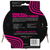 Ernie Ball Braided Instrument Cable Straight/Straight 10ft - Emerald Argyle