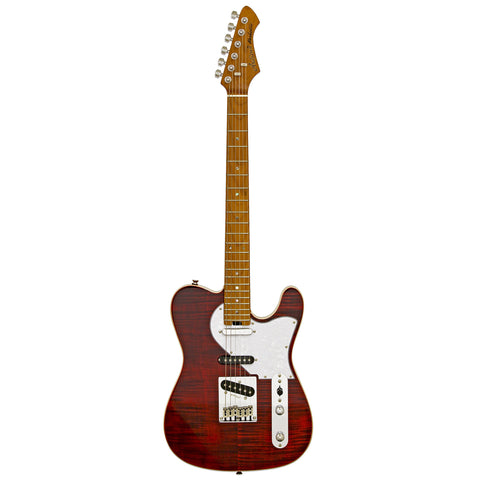 Aria Nashville Electric Guitar Ruby Red