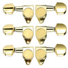 Ovation Gold Guitar Tuning Machines Set, Large Pegs, 3+3 6 Strings