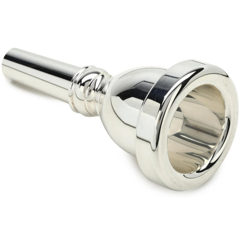 Bach Classic Tuba / Sousaphone Mouthpiece, Silver Plated, 24AW