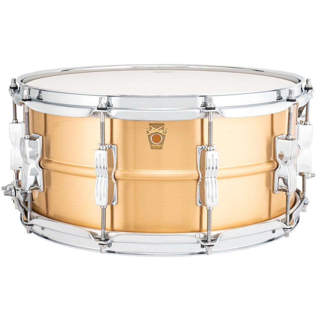 Ludwig LZ654BM Acrolite 6.5X14 Acro Bronze Snare 10 Lug Snare Drum