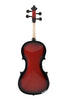 Barcus Berry BAR-AEVR Vibrato-AE Series Acoustic Electric Violin. Red Berry