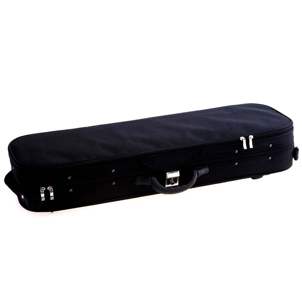 D'Luca Oblong Full Size Violin Case With Hygrometer