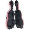 PURE by GEWA Cello Case, Polycarbonate 4.8, Red w/Wheels