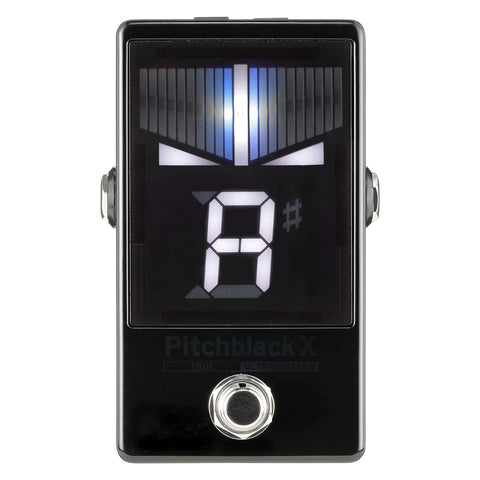 Korg PBX Pitchblack X Guitar Pedal Tuner, 1/4 Jack, Black