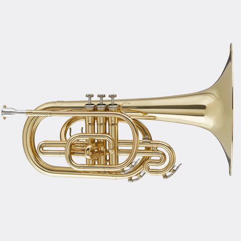 Blessing Marching F Mellophone, .462" Bore, Clear Lacquer, Outfit