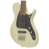 Aria Electric Bass Guitar See Through Vintage White