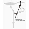 Gibraltar SC-CLBRA 18" Cymbal Arm with Rotating Boom Rod Clamp