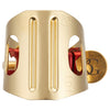 BG Duo 24K Gold Plated Ligature for Alto Saxophone & Bb Clarinet with Cap, LD1