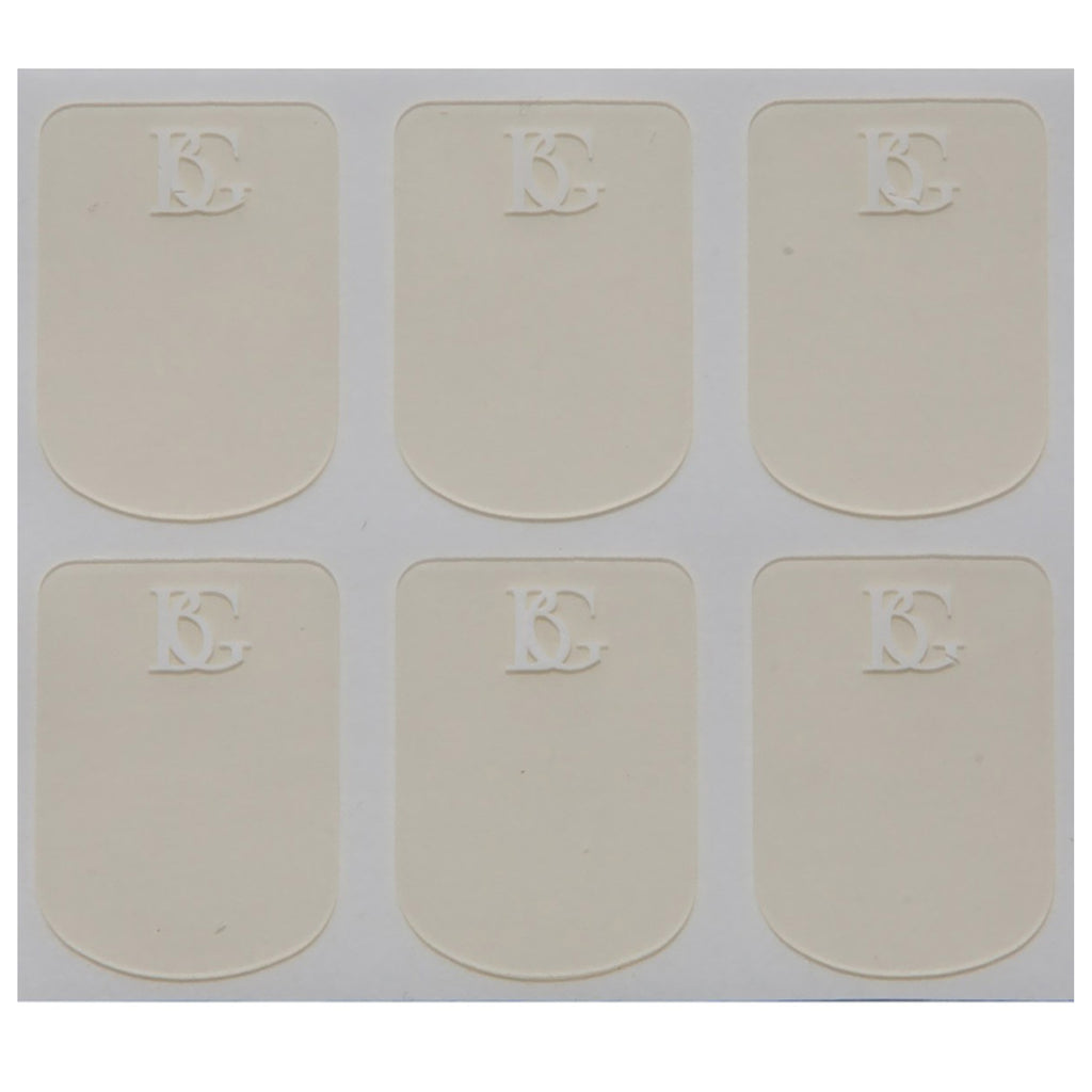 BG Clarinet & Saxophone Mouthpiece Cushions 6 units, Clear, Small 0.4mm, A11S