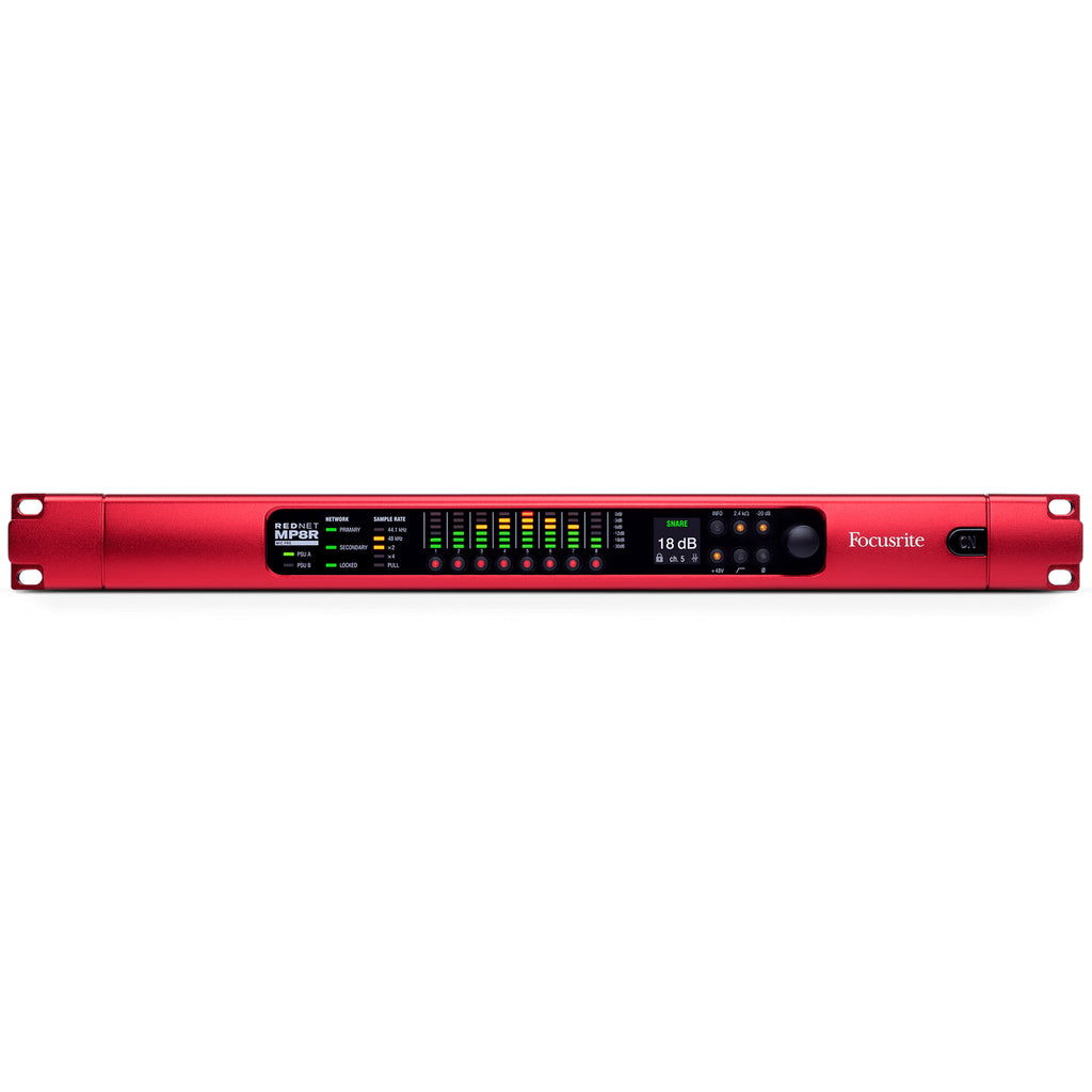 Focusrite Pro RedNet MP8R 8-channel Microphone Preamp & A/D Converter