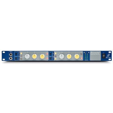 Focusrite Pro ISA Two Classic Dual Mono Transformer Based Microphone Preamp