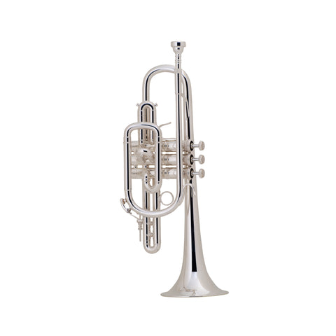 Bach Stradivarius Standard Bb Cornet, Silver Plated