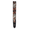 D'Addario Alchemy Leather Guitar Strap, Cryptorosa