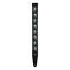 D'Addario Alchemy Leather Guitar Strap, Skulls in Spades