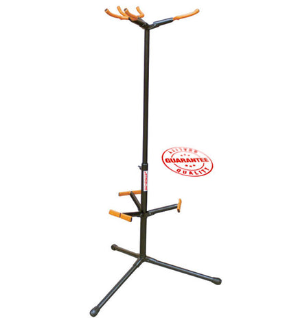 Stageline Triple Guitar Stand, Black