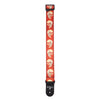 D'Addario Alchemy Guitar Strap, Live Life Skull