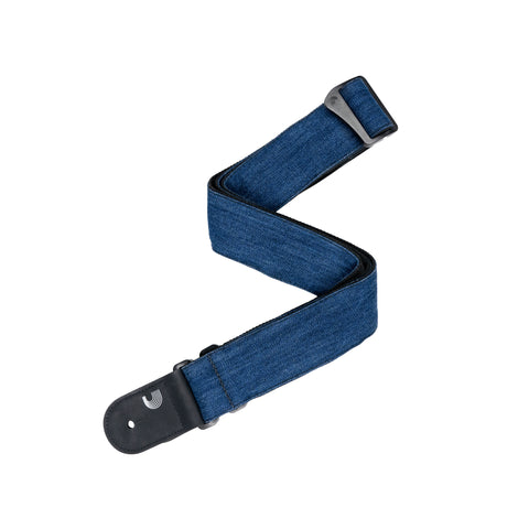 D'Addario Denim Guitar Strap, Blue