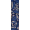 D'Addario Woven Guitar Strap, Bandana Blue
