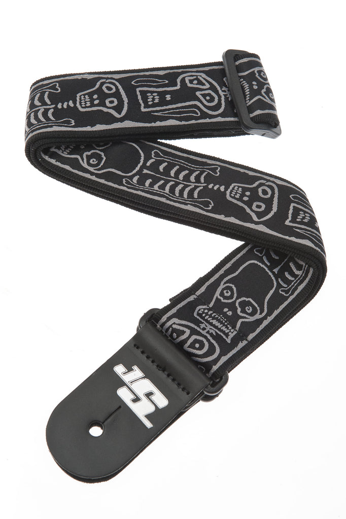 Planet Waves Joe Satriani Guitar Strap, Skull n' Bones