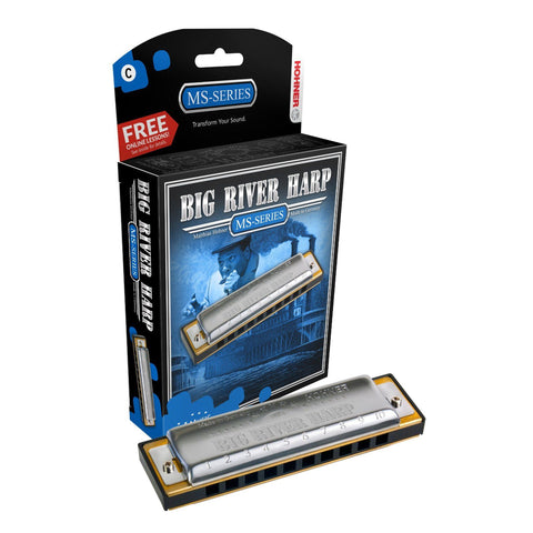 Hohner Big River Harp Harmonica Key of A