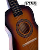 Star Kids Acoustic Toy Guitar 23 Inches Brown Color