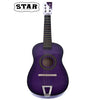 Star Kids Acoustic Toy Guitar 23 Inches Purple Color