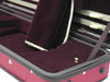 D'Luca Heavy Duty Oblong Violin Case 4/4 Red-Burgandy