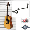 D'Luca 9" Guitar Hanger Adjustable Fits Slatwall And Peg Wall