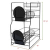D'Luca Bass String Display Sized Strings 6"x 6". Fits Slatwall And Peg Wall