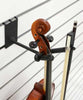 D'Luca 4" Violin/Viola Hanger w/ Bow Holder  Fits Slatwall And Peg Wall
