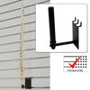 D'Luca 3.25" Flute Holder Fits Slatwall And Peg Wall