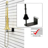 D'Luca Trombone Holder Fits Slatwall And Peg Wall