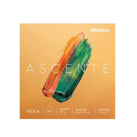 D'Addario Ascenté Viola String Set, Short Scale, Medium Tension