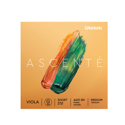 D'Addario Ascenté Viola G String, Short Scale, Medium Tension