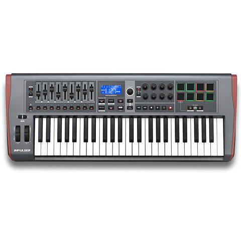 Novation Impulse 49 USB Midi Controller Keyboard, 49 Keys